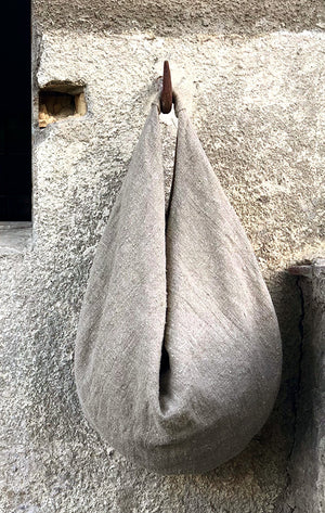 FORTUNE COOKIE BAG IN RAW LINEN